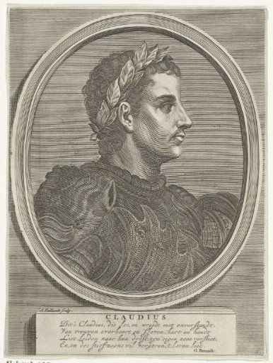 Portrait of Claudius I, Emperor of the Roman Empire