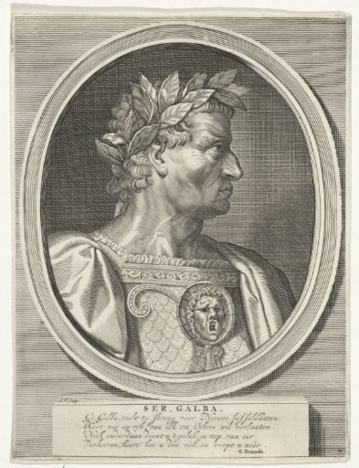 Portrait of Galba, Roman Emperor