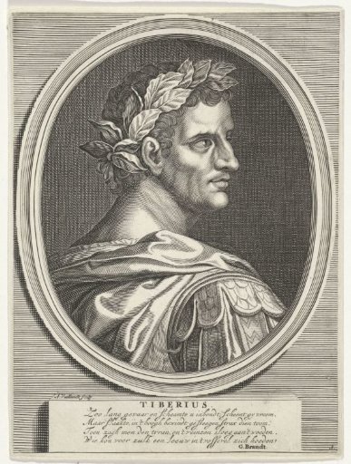 Portrait of Tiberius, Roman Emperor