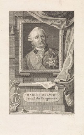 Portrait of Charles Gravier, Count of Vergennes