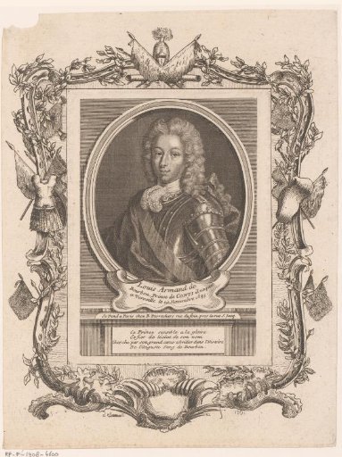 Portrait of Louis Armand II of Bourbon-Conti