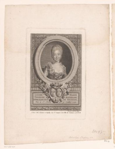 Portrait of Bathilde d'Orléans