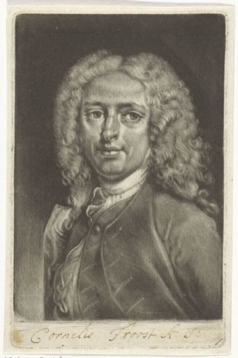 Portrait of the Painter and Printmaker Cornelis Troost