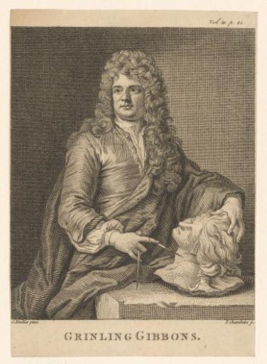 Portrait of Grinling Gibbons