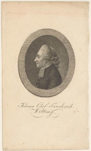 Portrait of Johann Karl Friedrich Witting