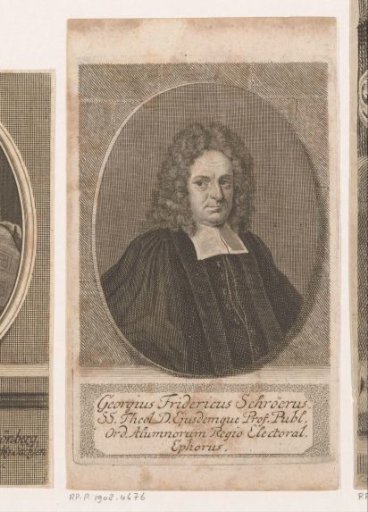 Portrait of Georg Friedrich Schröer