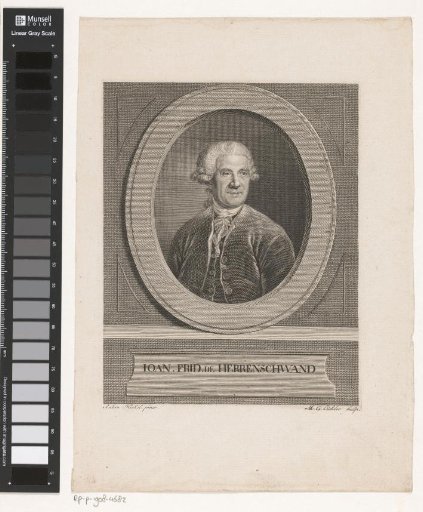 Portrait of Johann Friedrich Herrenschwand