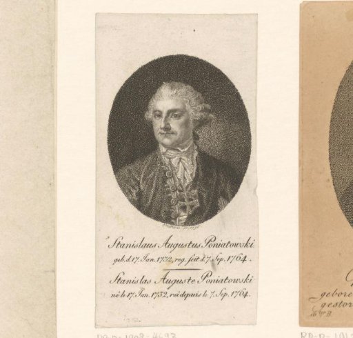Portrait of Stanislaw August Poniatowski, King of Poland