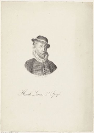 Portrait of Hendrik Laurenszn. Spiegel