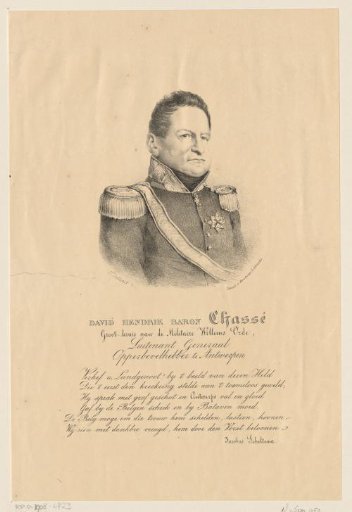 Portrait of David Hendrik, Baron Chassé