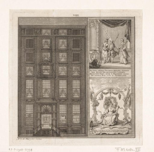 Illuminations for the house of Mr. J.A. Scholten van Aschat in Amsterdam, 1766
