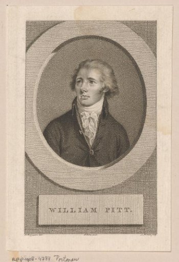 Portrait of William Pitt II