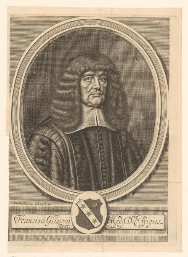 Portrait of Francis Glisson