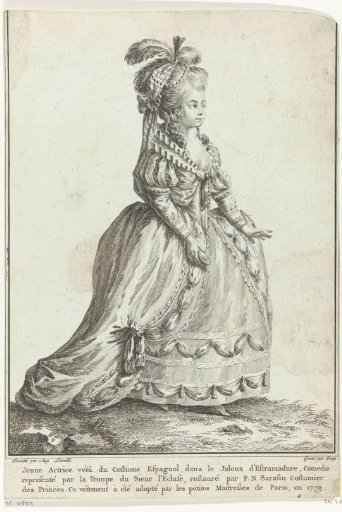 Young Actress, dressed in Spanish Costume (...)