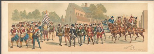 Utrecht Carnival of 1886 (first plate)