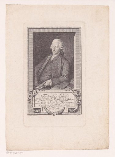 Portrait of Ferdinand Joseph von Leber