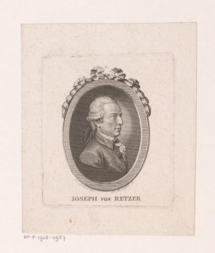 Portrait of Joseph Friedrich von Retzer