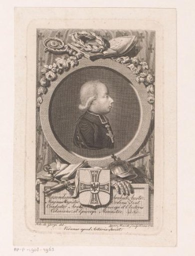 Portrait of Maximilian Francis of Austria