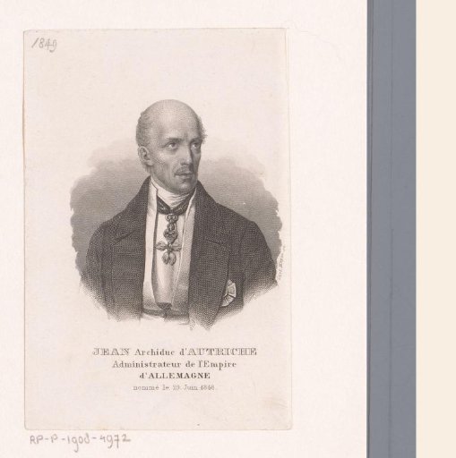 Portrait of Johann, Archduke of Austria
