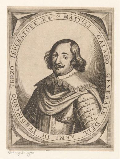 Portrait of Field Marshal Matthias Gallas
