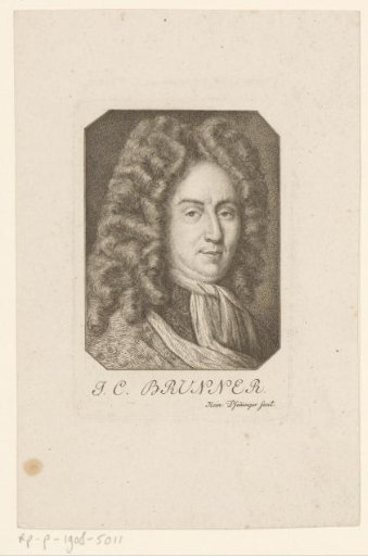 Portrait of Johann Conrad Brunner