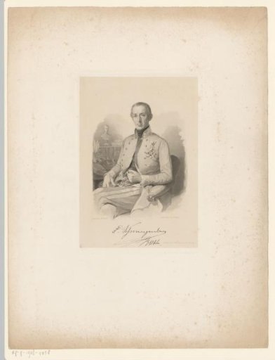 Portrait of Felix zu Schwarzenberg