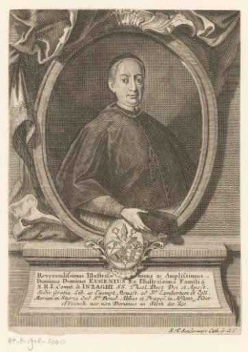 Portrait of Eugen, Imperial Count von Inzaghi