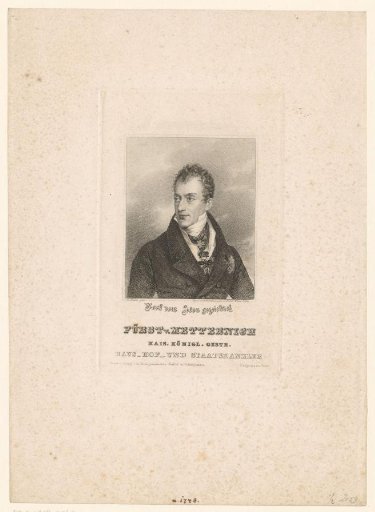 Portrait of Klemens von Metternich