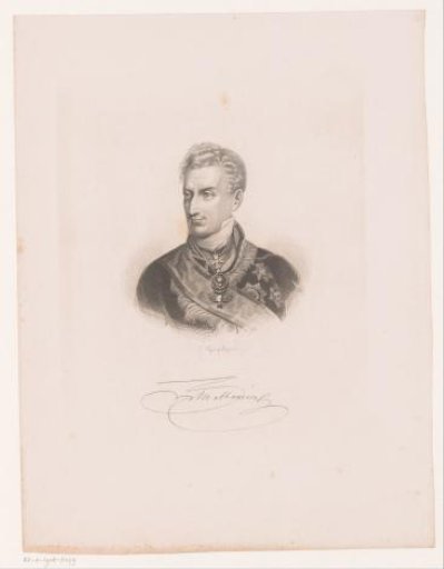 Portrait of Klemens Wenzel Lothar, Prince of Metternich