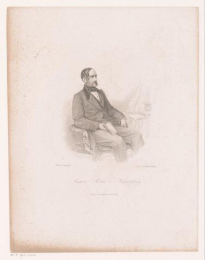 Portrait of Anton von Schmerling