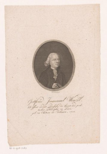 Portrait of Gottfried Immanuel Wenzel