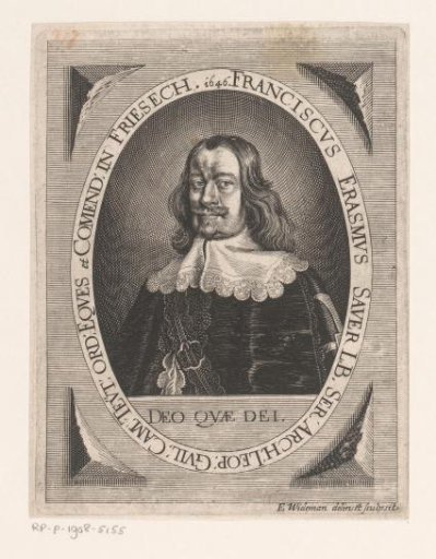 Portrait of Franz Erasmus von Sauer