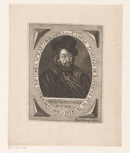 Portrait of Casparus Szuniogh de Jessenitze