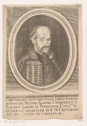Portrait of Kristóf Batthyány