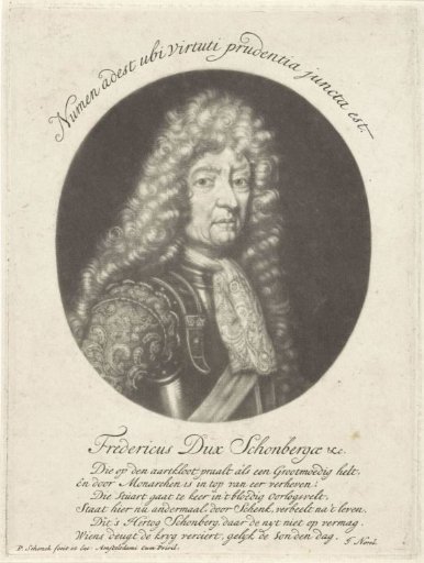 Portrait of Friedrich Arnaud, Duke of Schomberg