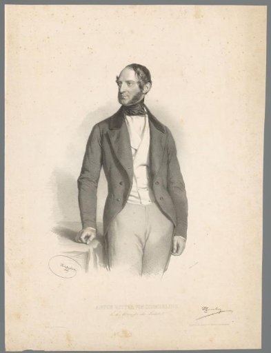 Portrait of Anton von Schmerling