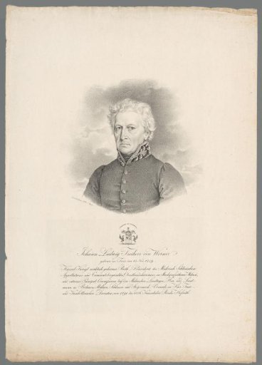 Portrait of Johann Ludwig von Werner