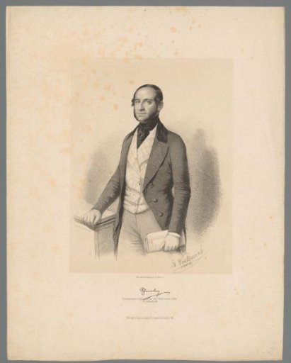 Portrait of Anton von Schmerling
