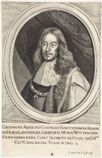 Portrait of Johann Adolf Count of Schwarzenberg