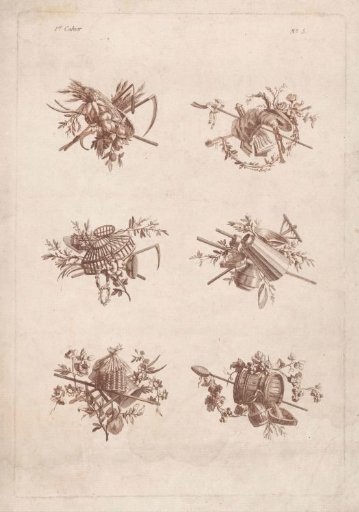 Trophies with agricultural attributes