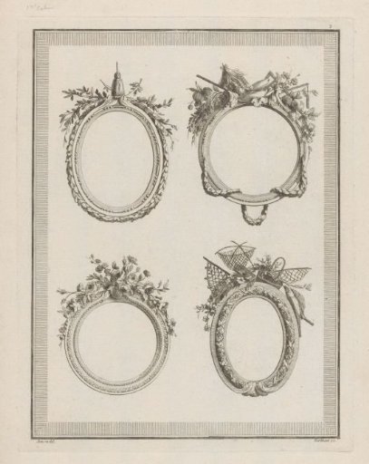 Medallions with crops and fishing attributes