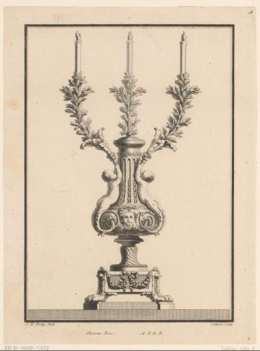 Girandole with putti