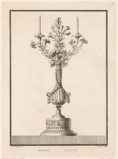 Girandole with vines