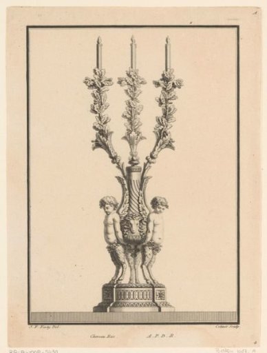 Girandole with putti