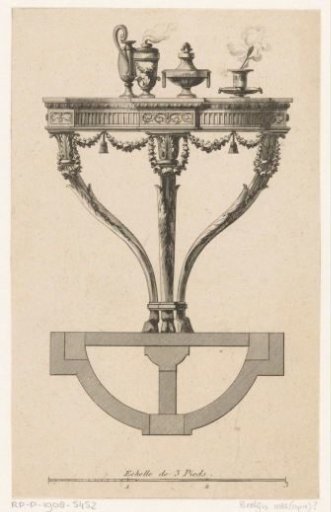 Table with a service