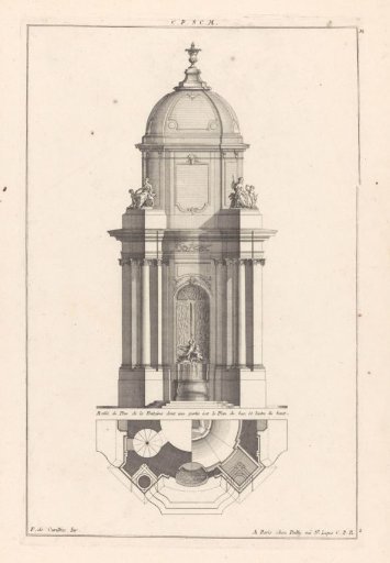 Fountain with women and putti