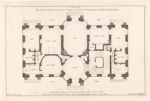 Plan of the ground floor