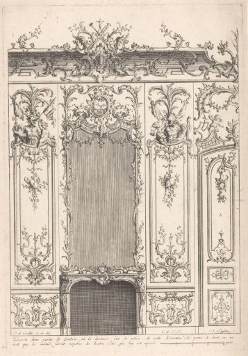 Fireplace and panels