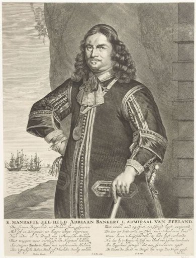 Portrait of Lieutenant-Admiral Adriaen Banckert