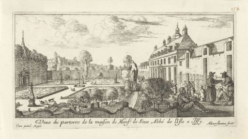 Garden of the house at Issy